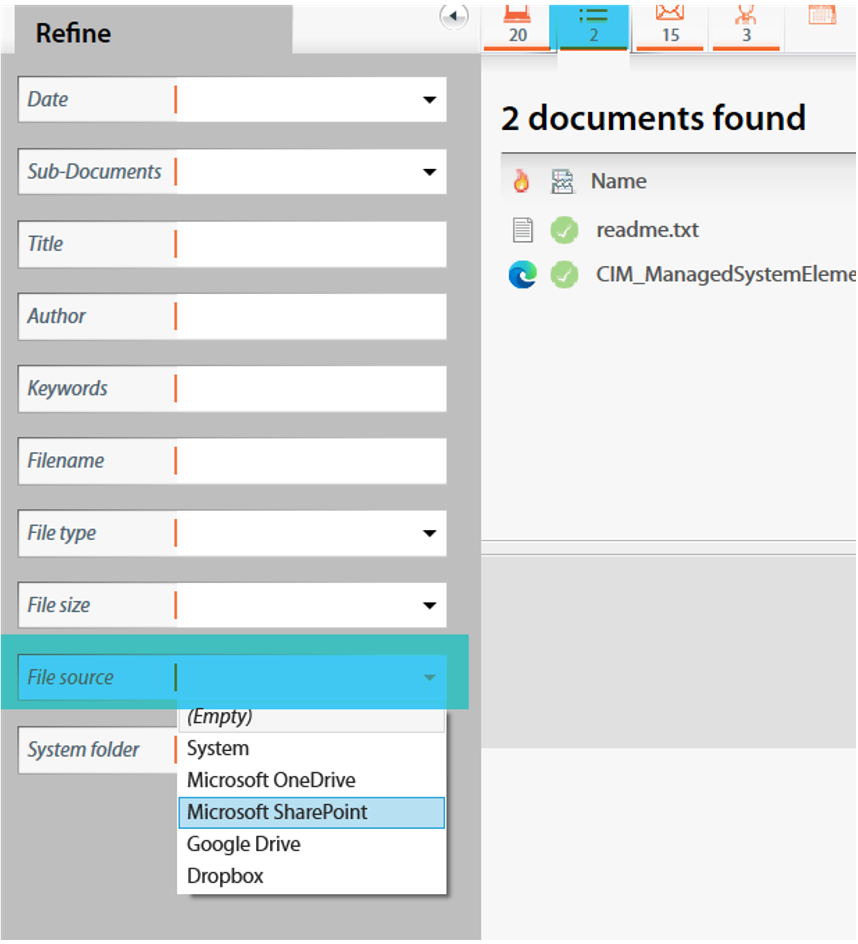 Sharepoint search