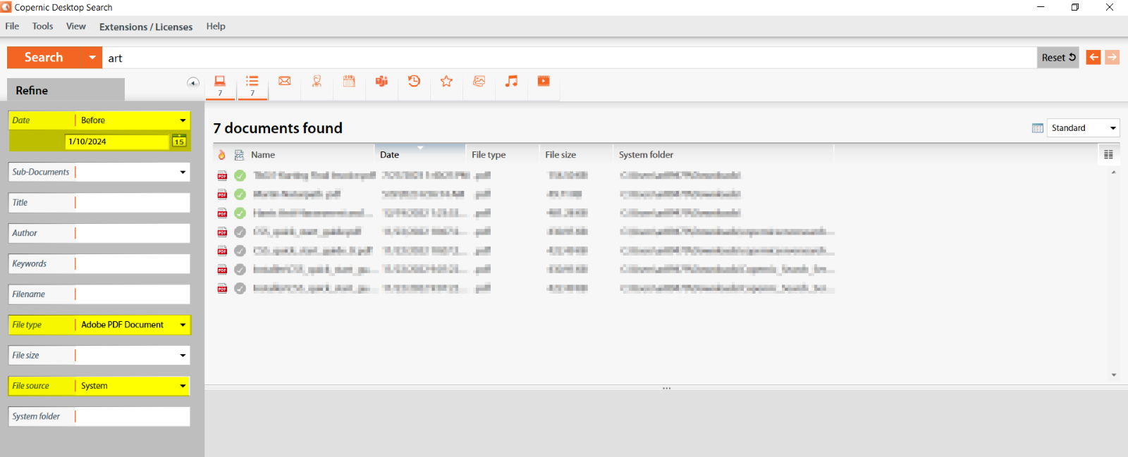 Resolution to organize your files? Let Copernic's Search Solutions do ...