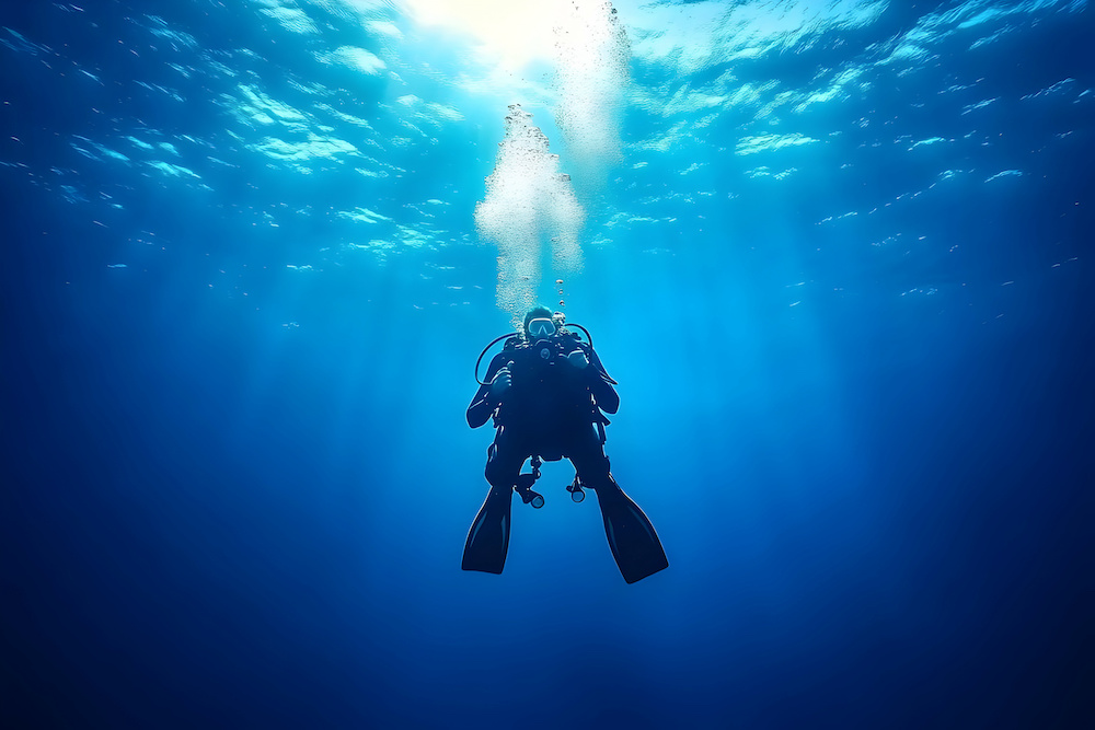 scuba diver search for any file